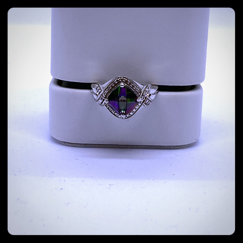Amethyst Stone Ring - image 1